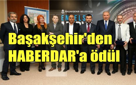 Başakşehir'den HABERDAR'a ödül