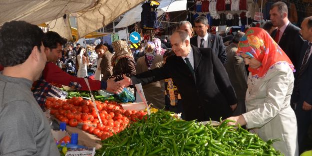 Akgün'den Esnaf turu