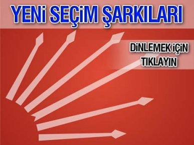 İşte CHP'nin seçim şarkıları