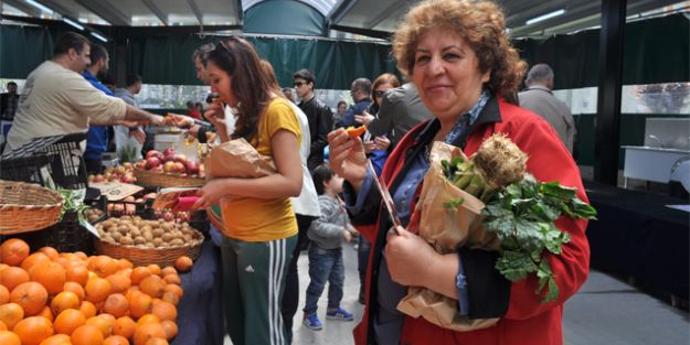 Küçükçekmece'de ekolojik pazar dönemi