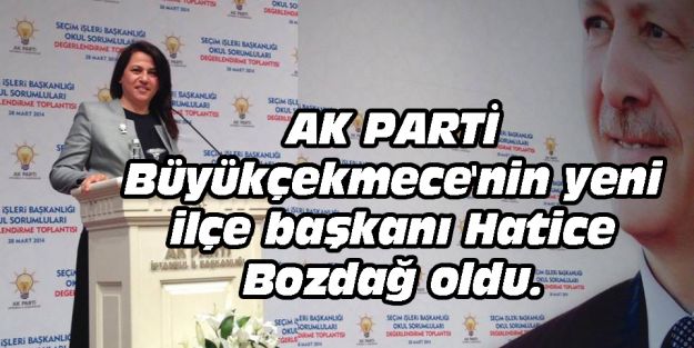 AK PARTİ Büyükçekmece'ye kadın eli