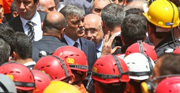 Cumhurbaşkanı Abdullah Gül Soma'da