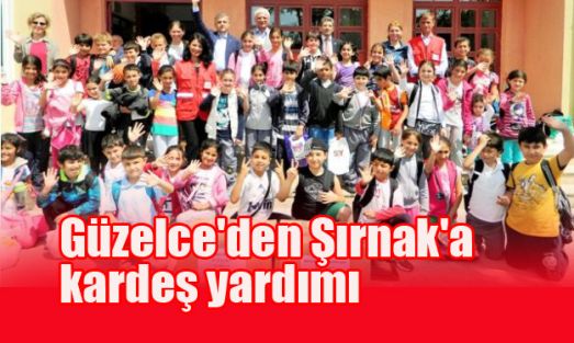 Güzelce'den Şırnak'a kardeş yardımı