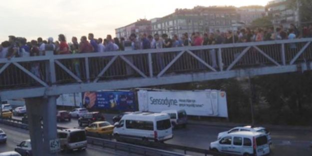 Üst geçide sığmadılar!