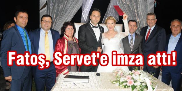 Fatoş, Servet'e imza attı!