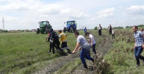 Tekirdağ'da Nehirde 2 çocuk kayboldu...