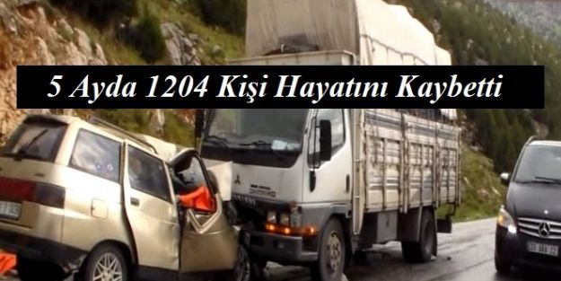 5 Ayda 1204 Kişi Hayatını Kaybetti