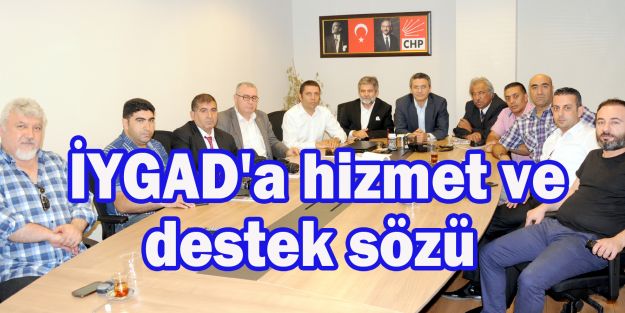 İYGAD'a hizmet ve destek sözü