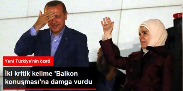 Erdoğan'ın Balkon Konuşmasında 2 Önemli Vurgu