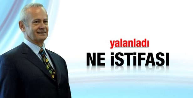 Hayri İnönü istifa etti iddiası yalanlandı