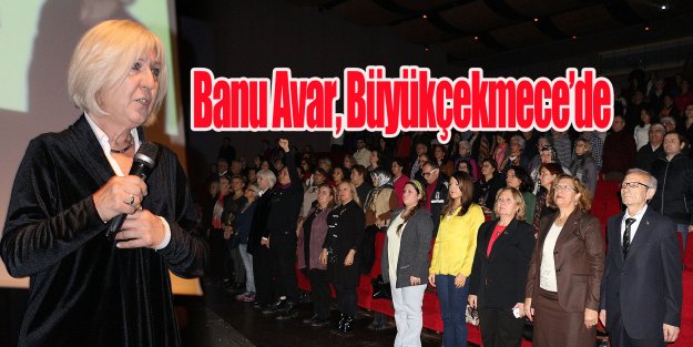 Banu Avar, Büyükçekmece’de   “Milli İrade”yi anlattı