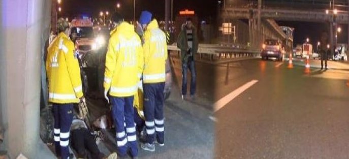 Avcılar'da kaza: 1 ölü, 1 yaralı