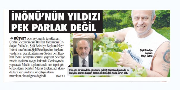 İNÖNÜ'NÜN YILDIZI PEK PARLAK DEĞİL