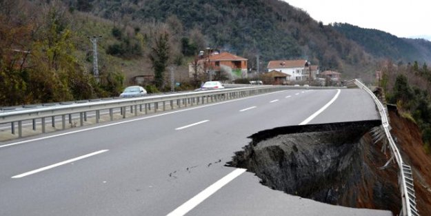 Zonguldak - İstanbul Yolunda İkinci Çökme!