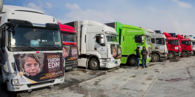 “ÜŞÜYORUM YARDIM EDİN”  TIR’LARI YOLA ÇIKTI