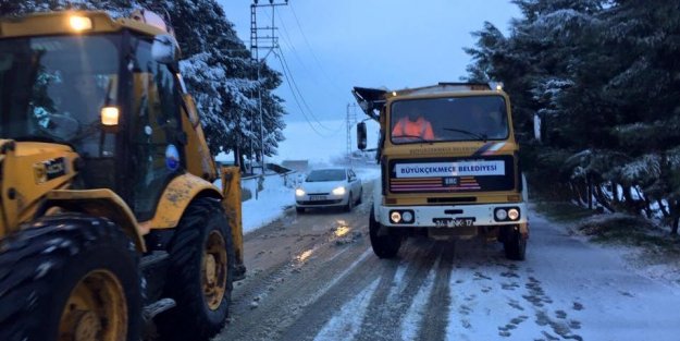 Büyükçekmece kara teslim olmadı