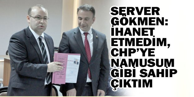 Server Gökmen, resmi başvurusunu yaptı