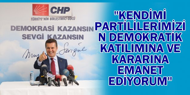 Sarıgül: CHP İstanbul 2. bölgeden ön seçime gireceğim