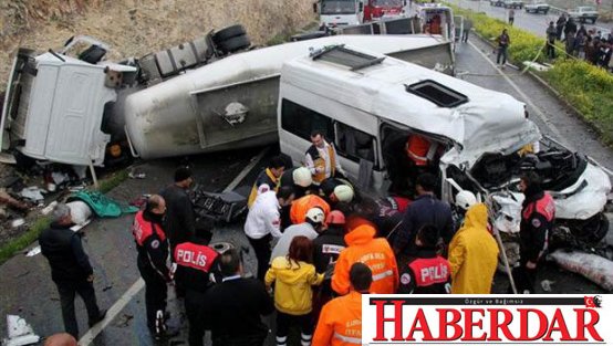 Urfa'da facia gibi kaza: 13 ölü