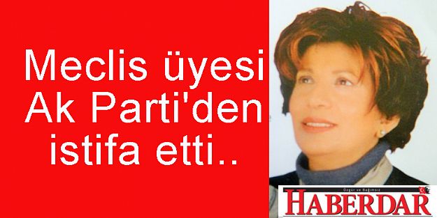 Ak Parti'den ayrıldı