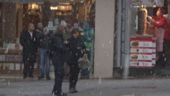 İstiklal Nisan'da beyaza büründü