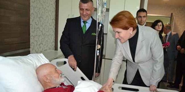 Meral Akşener baba Arkaz'ı ziyaret etti