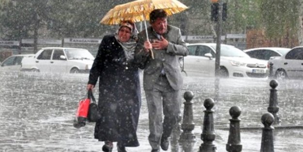 Meteoroloji'den 11 İle Sağanak Yağış Uyarısı