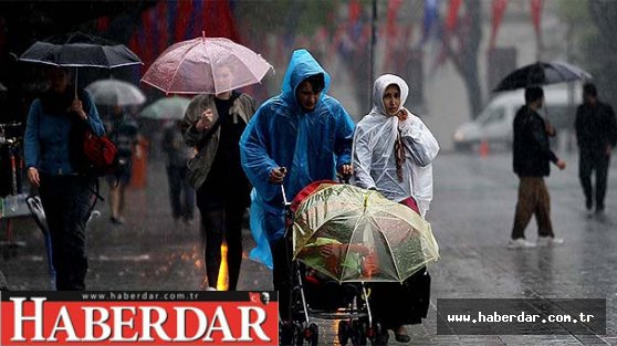 Dikkat! Bu illere sağanak yağış geliyor