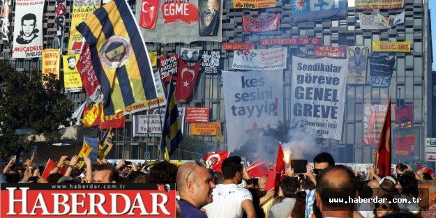 İstanbul  Taksim'de  Gezi Parkı  YASAK !!