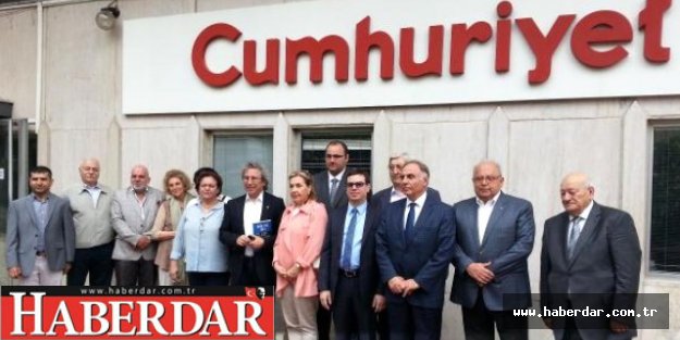 Basın Konseyi'nden Cumhuriyet'e Destek Ziyareti