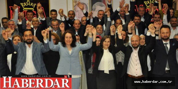 Ak Parti sandık başkanlarıyla bir araya geldi