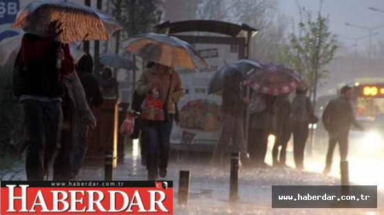 Meteorolojiden şiddetli yağış uyarısı!