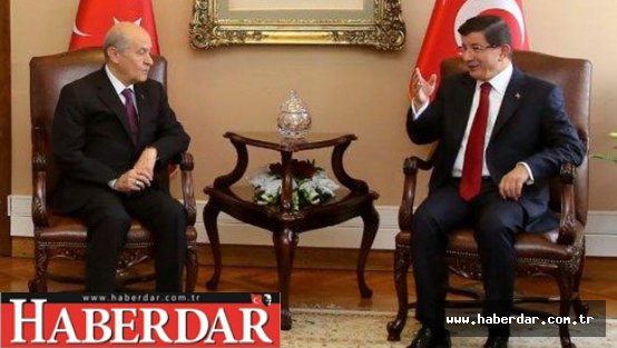 Davutoğlu: Bahçeli 'Hükümet Ortağı Olmayacağız' Dedi