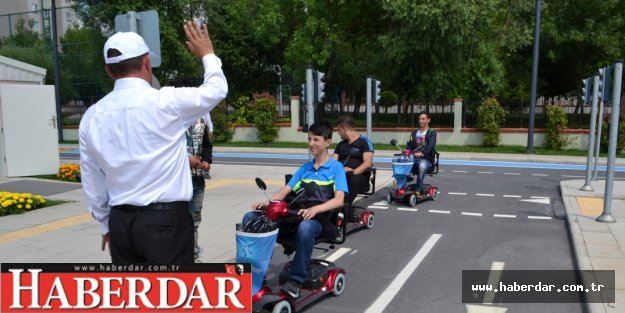 TRAFİK PARKI’NDAN ÖZEL ENGELLİ SINIFI