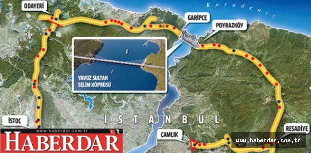 3. KÖPRÜYE ''YOL'' VERİLDİ