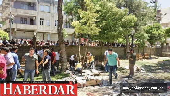 Şanlıurfa Suruç'taki patlama anı kamerada