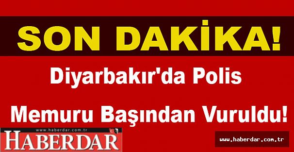 1 polis memuru başından yaralandı