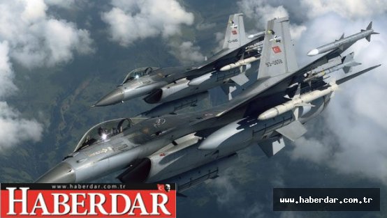 F-16'lar IŞİD hedeflerini vurdu