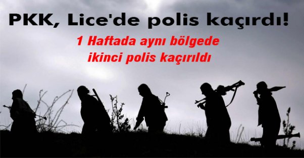 PKK, Lice'de polis kaçırdı