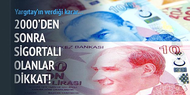 2000'den Sonra Sigortalı Olanlar Bu Habere Dikkat! 4500 Gün ve 25 Yıl...