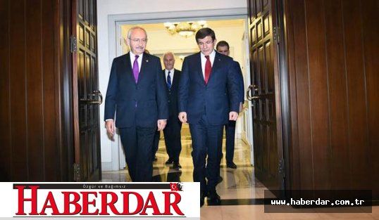 Davutoğlu ile Kılıçdaroğlu bir araya geldi