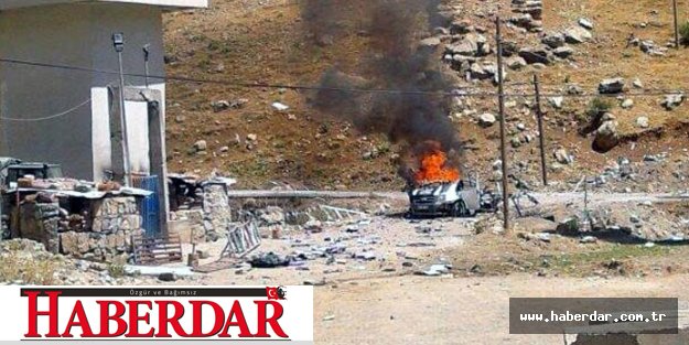 Jandarma karakoluna bombalı araçla saldırı