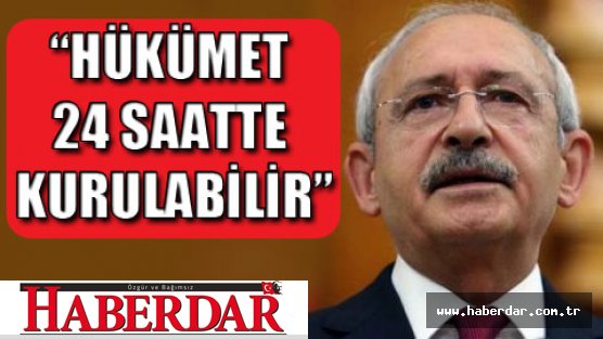 Kılıçdaroğlu: Gitmemenin arayışındalar!