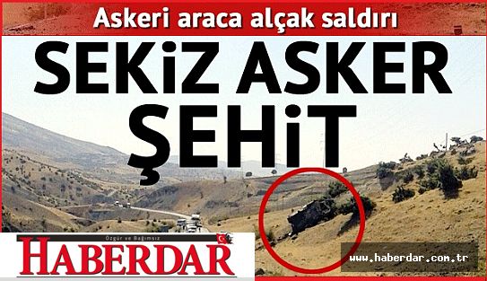 Siirt'te askere bombalı tuzak: 8 şehit