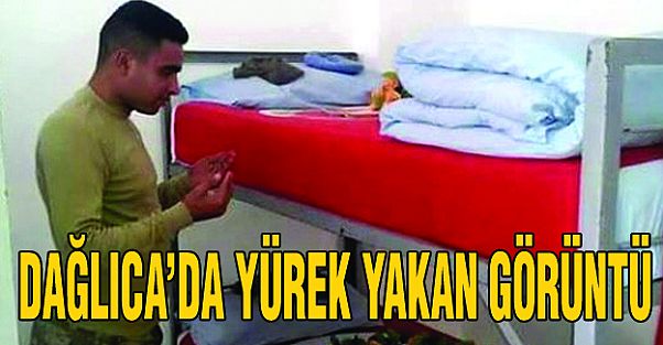 Dağlıca'da yürek yakan görüntü