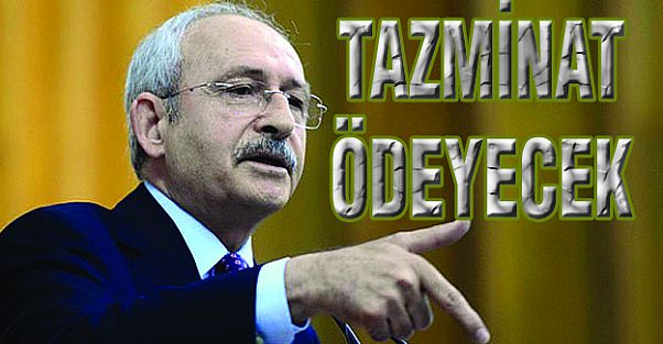 Kılıçdaroğlu Sarraf'a tazminat ödeyecek