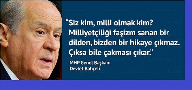 Bahçeli'den MİLLİ cevap!