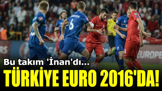 EURO 2016'ya direk gidiyoruz... Türkiye 1-0 İzlanda