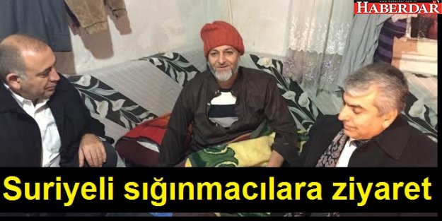 CHP'li Canpolat ve Tekin Suriyeli sığınmacıları ziyaret ettiler