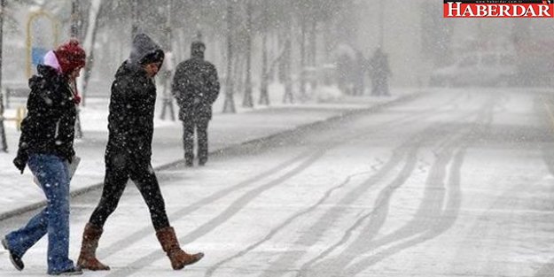 Meteoroloji'den 'yoğun kar' uyarısı